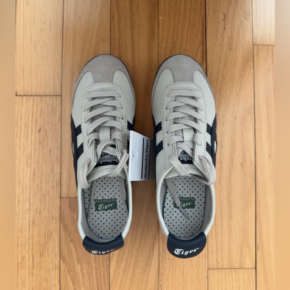 Onitsuka Mexico 66 Birch Peacoat beige navy shoes - Picture 8 of 10